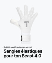 Beast 4.0 Elastic Straps White