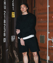 Athleisure Shorts - Noir