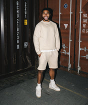 Athleisure Sweatshirt - Crème