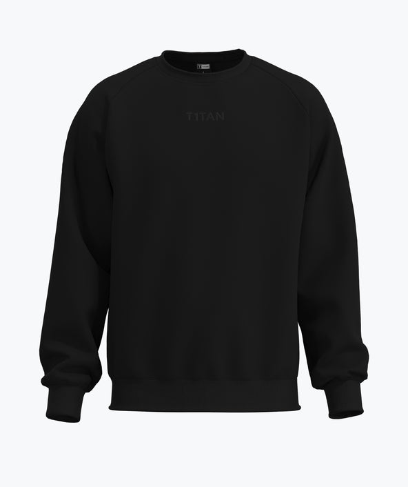 Athleisure Sweatshirt - Noir
