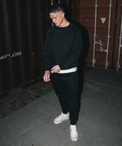 Athleisure Sweatshirt - Noir