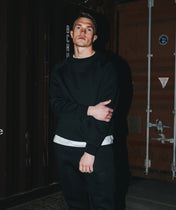Athleisure Sweatshirt - Noir