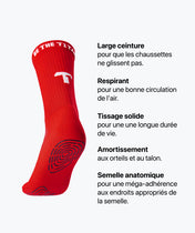 Grip Socks - Rouge