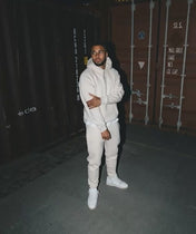 Athleisure Pants - Crème