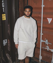 Athleisure Sweatshirt - Crème
